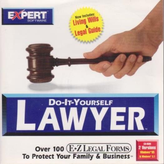 Do-It-Yourself Lawyer PC CD comprehensive legal information, documents, forms!