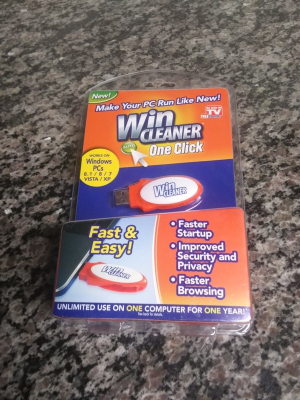 Win Cleaner USB One Click PC Computer Clean, Repair, Protect,&Optimize.