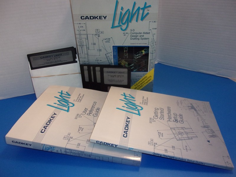 CADKEY Light 3D CAD software with all CD’s plus Floppy Disks V4.0