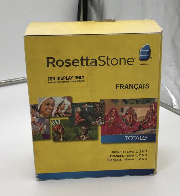 Rosetta Stone French Levels 1-3