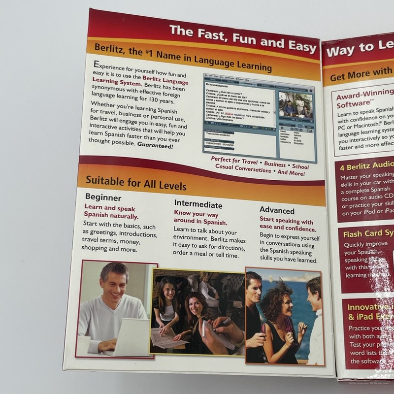 Berlitz Spanish Premier Learning Software For Mac, Windows XP, Vista, And 7 gallery
