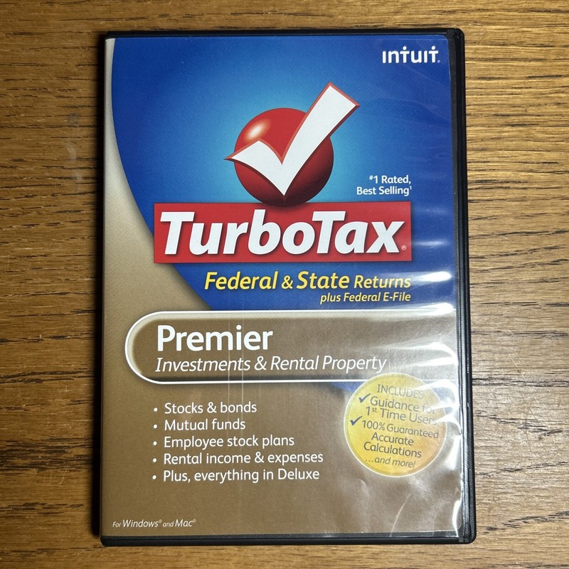 Intuit TurboTax Premier 2010 - Software (XP, Windows, Mac) gallery