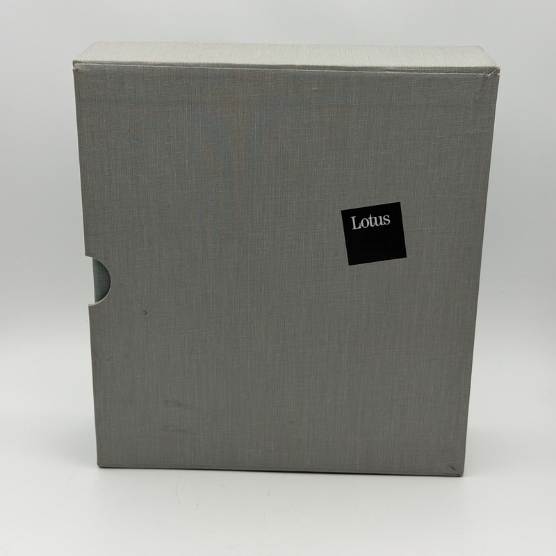 Vintage Lotus 1-2-3 Release 2.01 Business Software Complete Box Set IBM PC