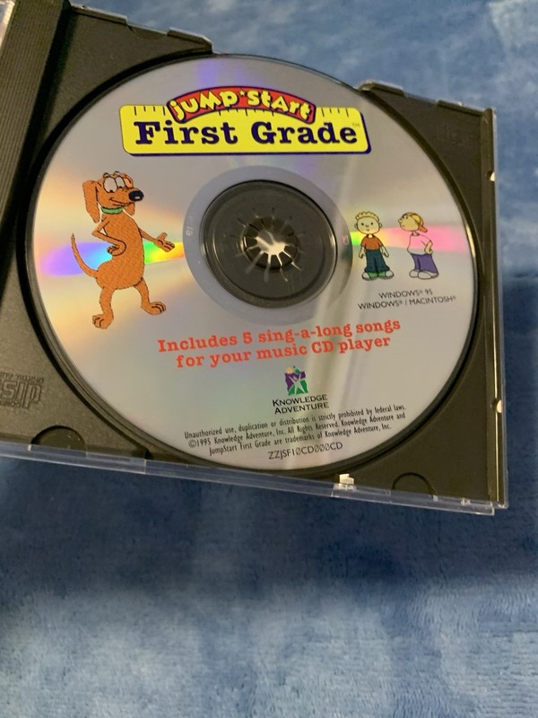Jump Start First 1st Grade PC Windows 95 Mac CD ROM 5 Songs Computer Games gallery