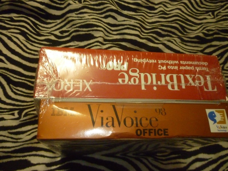 IBM ViaVoice Executive Edition 98 / Text Bridge Pro 98 - NEW!!! gallery