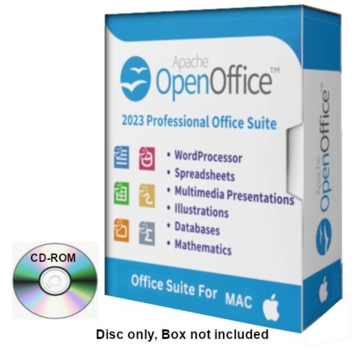 Open Office Home and Student 2023 – Office Software Suite for MAC OS