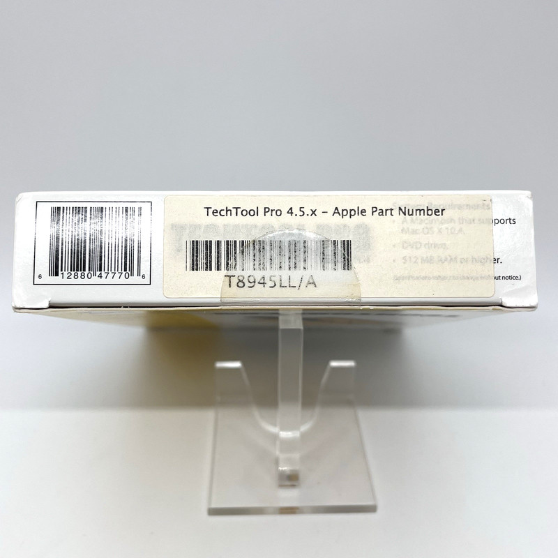 Micromat TechTool Pro Version 4.5 (2006) Mac Apple Software Complete+ Serial Key gallery