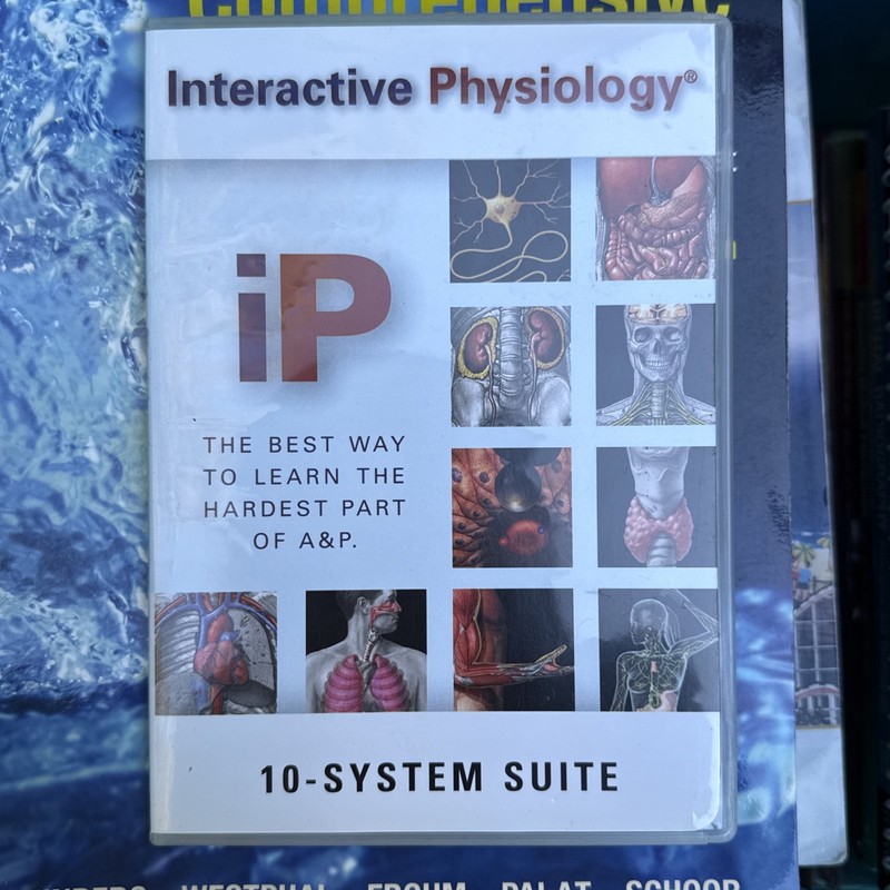 Interactive Physiology 10-System Suite-CDROM-Windows/Macintosh-Benjamin Cummings
