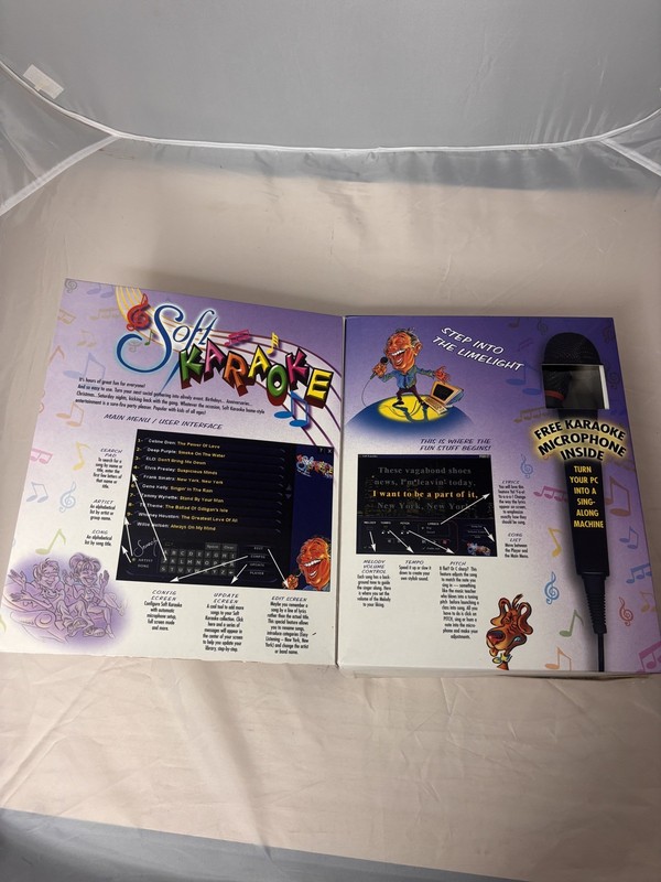 Soft Karaoke Entertainment Microphone And Cd-Rom 1998 Vorton Technologies gallery