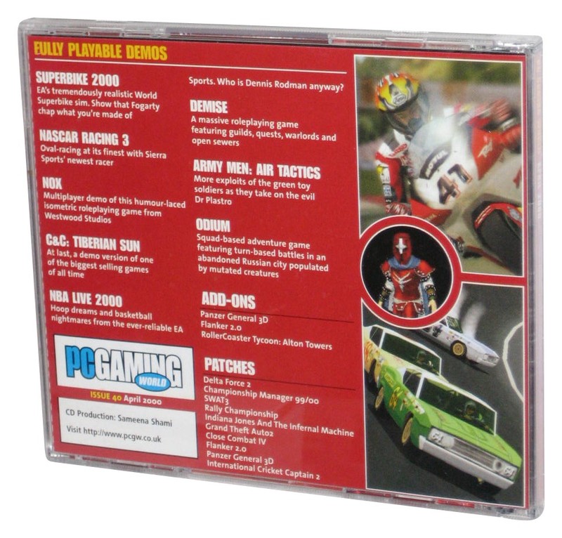 PC Gaming World April 2000 Issue 40 Video Game Demo CD gallery