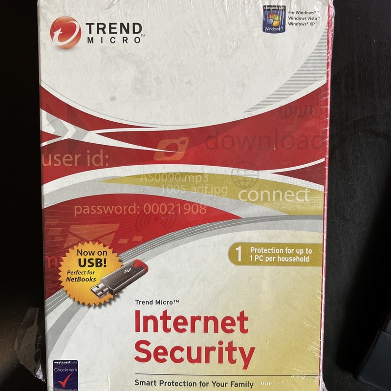 New! Trend Micro Internet Security 2010 – 1 PC license