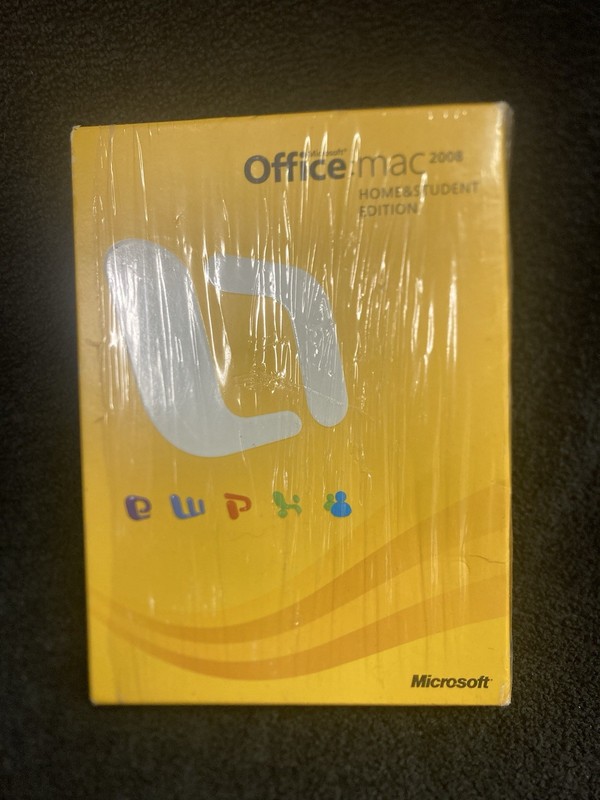 Microsoft Office 2008 Home & Student Edition 2008 for Mac