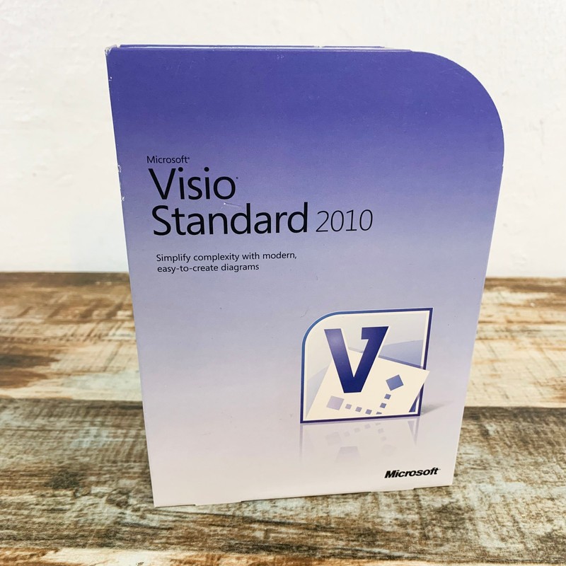Microsoft Visio Standard 2010 – CD-ROM w/ Product Key