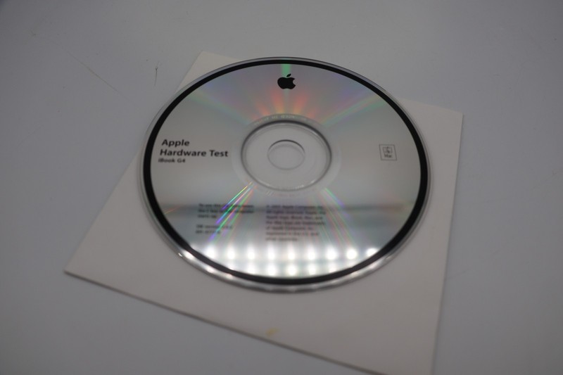 apple hardware test disc ver 2.0.2 for iBook G4 691-4777-A- Vintage mac- Dut’s