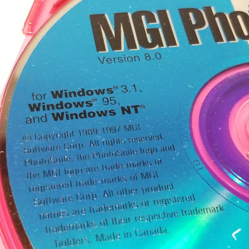 MGI PhotoSuite PC CD digital image editing, special effects photo enhancing, etc gallery