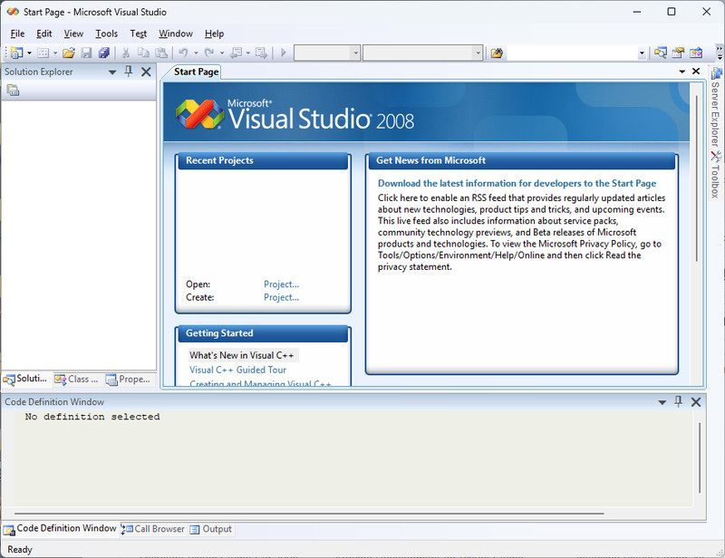 Microsoft Visual Studio 2008 Professional Edition DVD-ROM