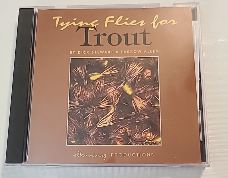 Vintage Tying Flies for Trout CD ROM Dick Stewart & Farrow Allen WINDOWS or MAC gallery