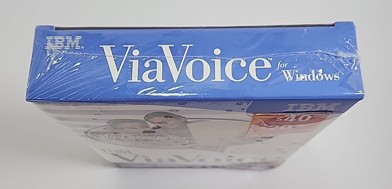 IBM ViaVoice for Windows Personal Edition Software CD Release 8 *Torn Film READ! gallery