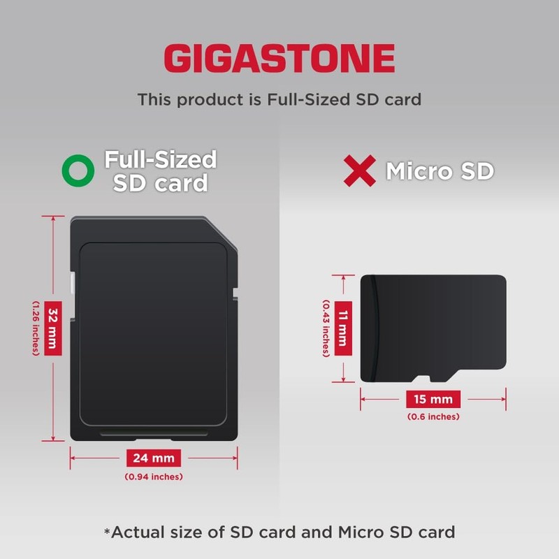 [5-Yrs Free Data Recovery] GIGASTONE 1TB SDXC Memory Card 4K Pro Series Camer... gallery