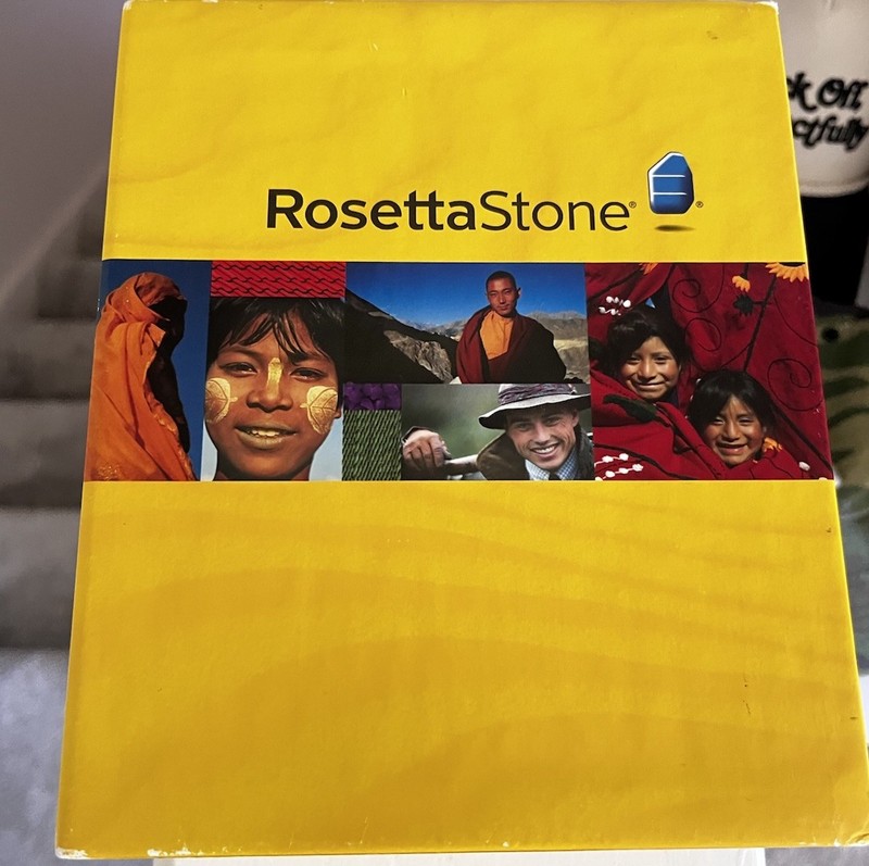 Rosetta Stone Spanish/Espanol Latin America Level 1-5 CD-ROM Set with Earpiece