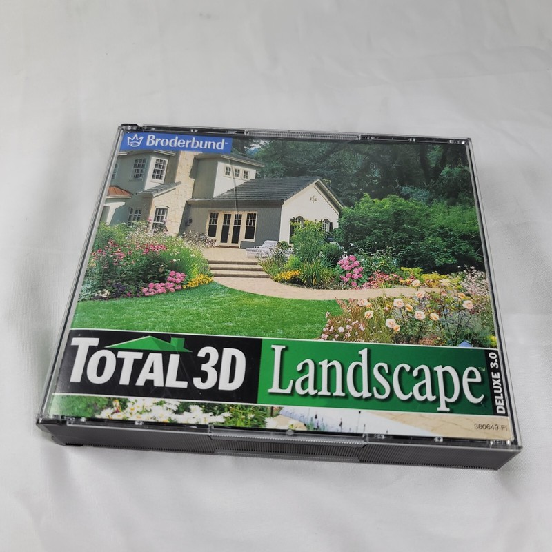 Broderbund Total 3D Landscape Deluxe 5 CD SetWindows 95 98 Complete gallery