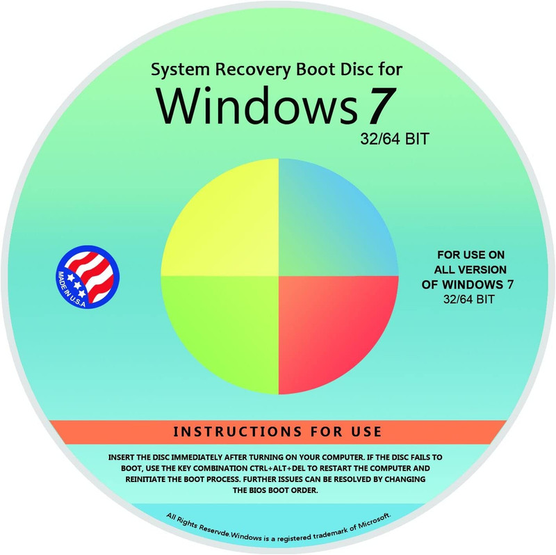 Ralix Reinstall DVD for Windows 7 All Versions 32/64 Bit. Recover, Restore gallery