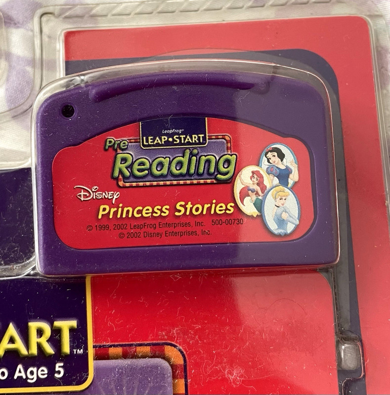 LeapFrog Leap Start Pre-K Pre-Reading Disney Princess Stories Book & Cartridge gallery