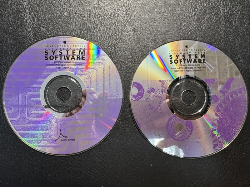 Apple Developer CD Series System Software – 2 Disks