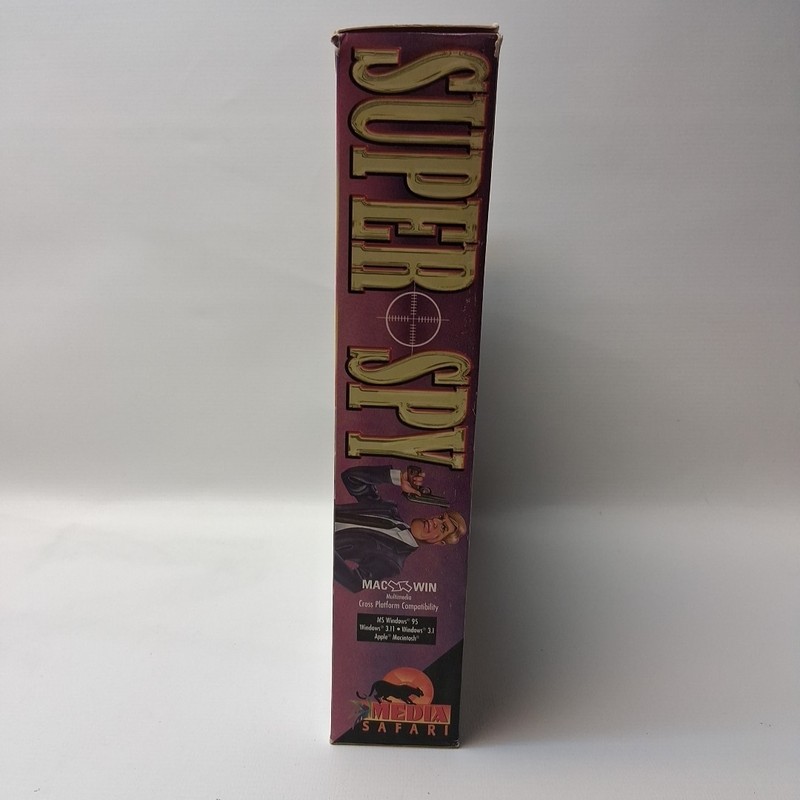 Super Spy PC CD stop terrorists point click game! RARE 1996 GameCo........R2S3B5 gallery