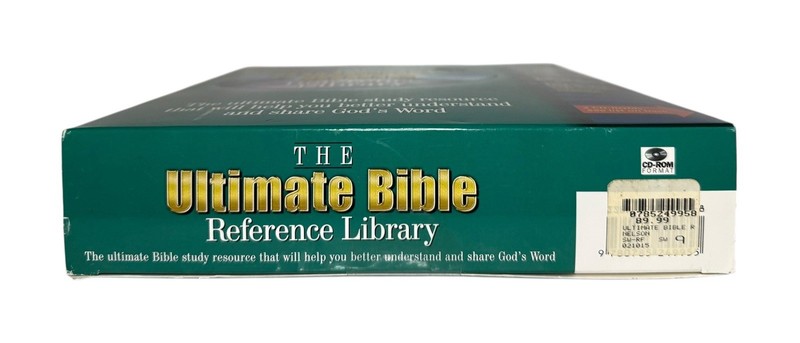 The Ultimate Bible Reference Library (PC CD-ROM, 2002) Windows 98/2000 - NEW gallery