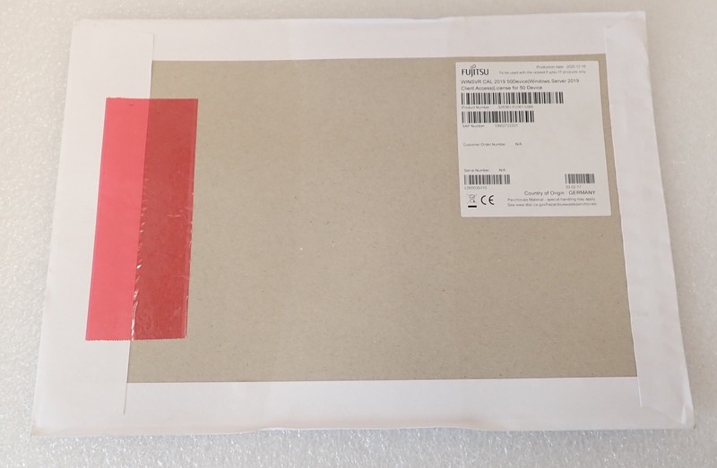 New Fujitsu Windows Server 2019 50 Device CAL License ROK S26361-F2567-L666 gallery