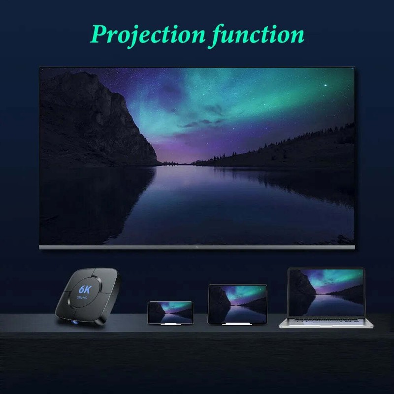 HONGTOP Smart TV Box Android 12 4GB 32GB 64GB 2.4G/5GHz Wifi Bluetooth Android gallery