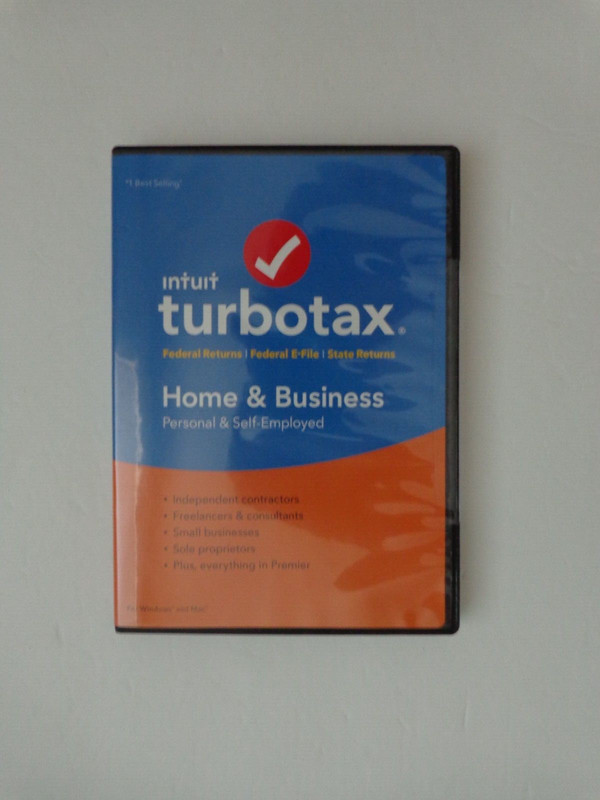 2018 Turbotax Home & Business Federal & State CD PERSONAL & SMALL BUSINESS gallery