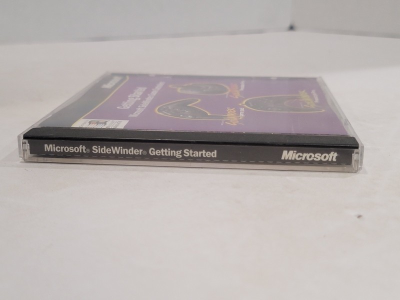 Microsoft SideWinder Getting Started Game Controller Software 3.0 CD-ROM PC 1998 gallery