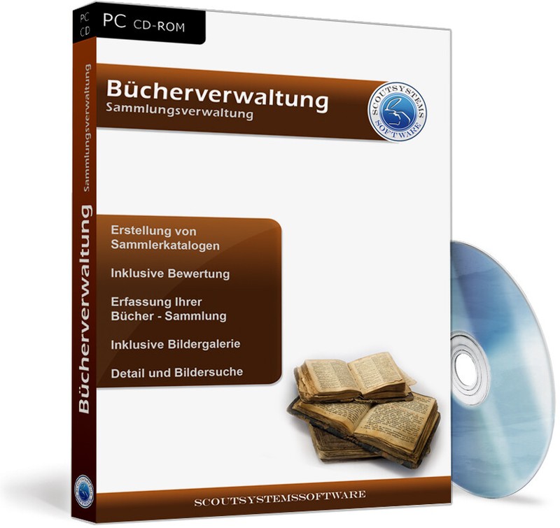 Books, book collection capture, archiving by software, archiving program, IT