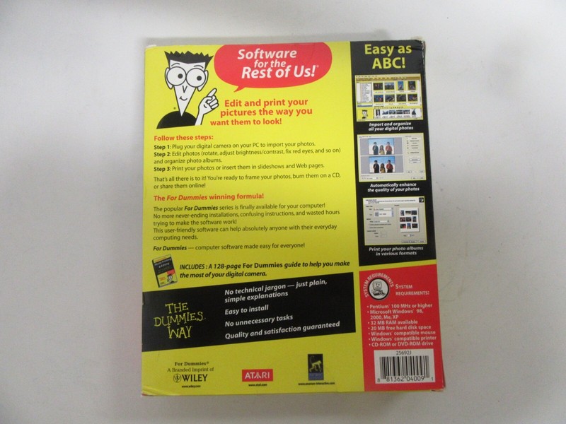 Resumes & Cover Letters for Dummies CD ROM 144 page reference guide new Big Box gallery