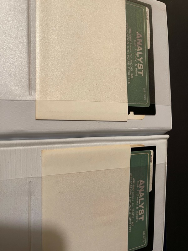 MIC-500 Series ANALYST DB-010 for 501 WORD RIGHT DD-003 NAD DB-08 5.25" SOFTWARE gallery