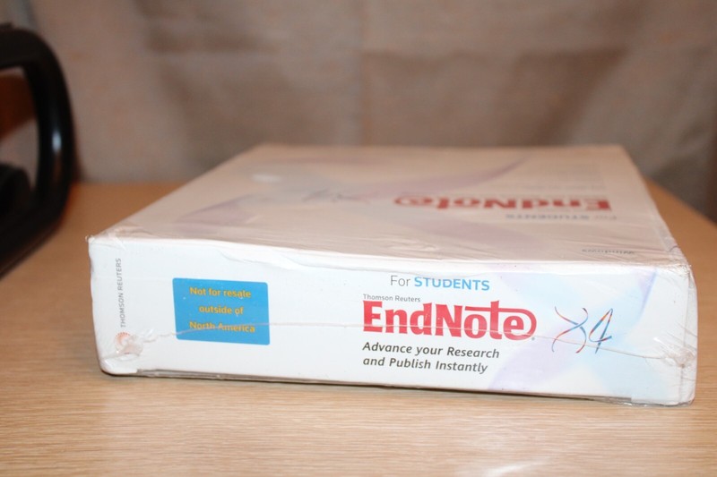 Endnote X4 Workstation for (PC Windows) Research Publishing Brand New Sealed gallery
