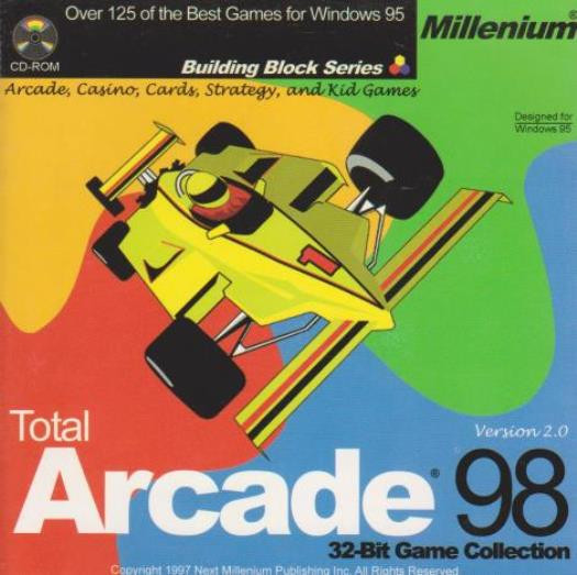 Total Arcade 98 v2 PC CD over 125 of the best classic games! jewels alien puzzle