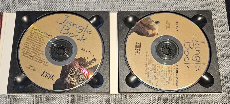 Jungle Book Cd Rom Game IBM interactive Windows 95 Or Higher gallery
