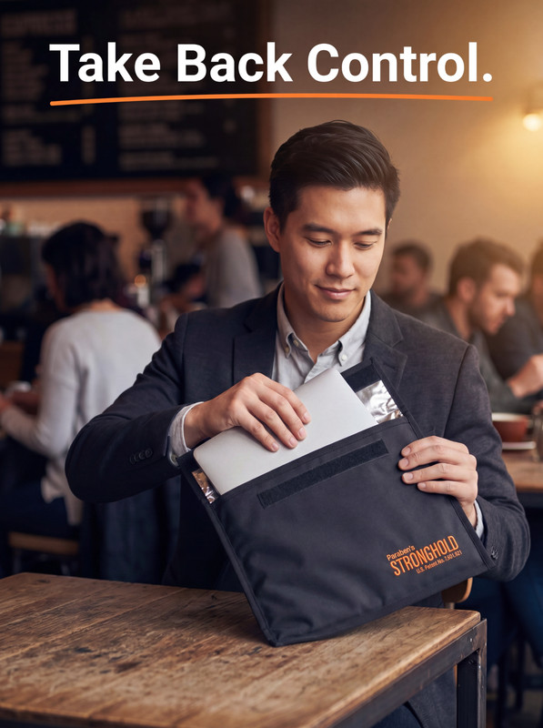 StrongHold Faraday Bag for Laptops & Tablets | Block GPS WiFi & Cellular Signals gallery