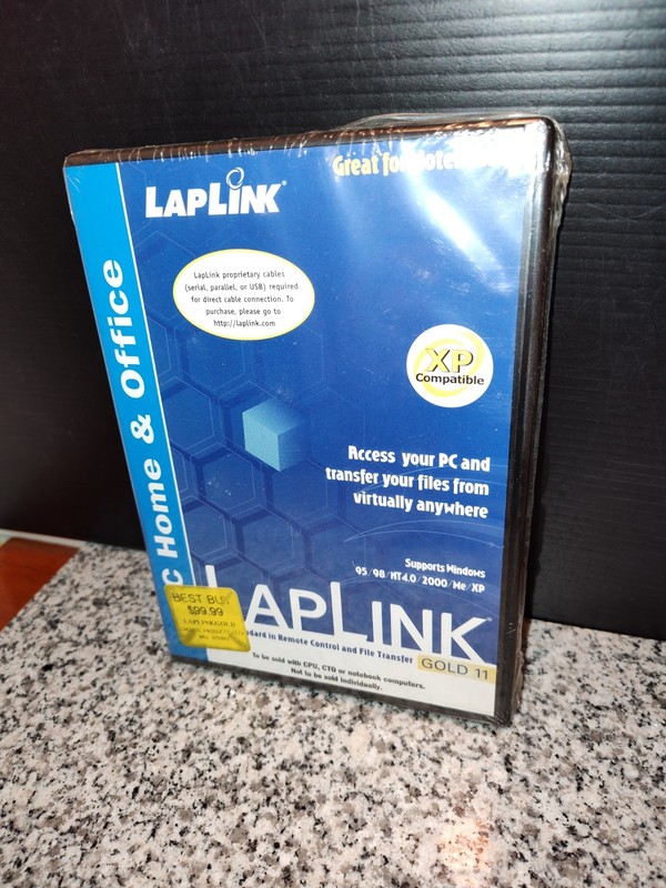 LAPLINK GOLD 11. Host/Remote For File Transfer. New & Sealed. gallery