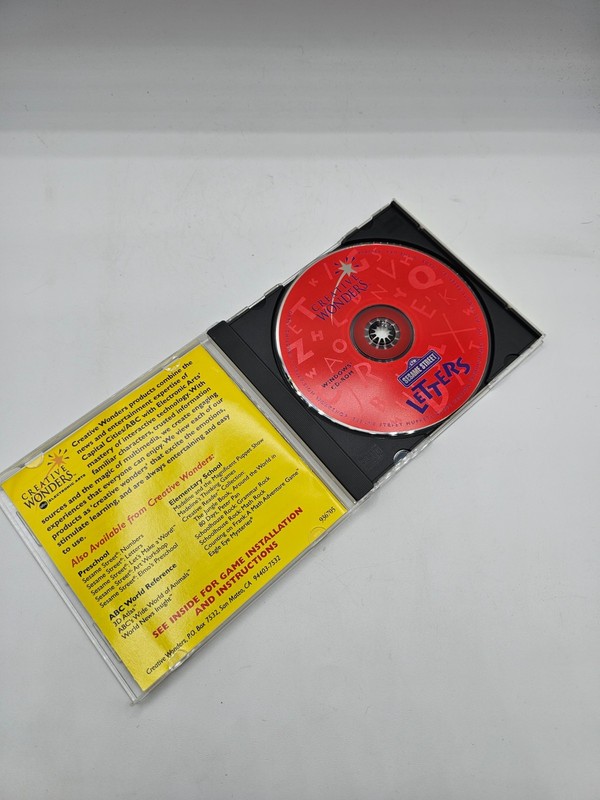 Sesame Street PC CD-ROM: ABC Letters Preschool Kids Educational gallery