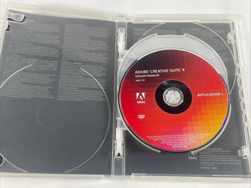 Adobe Creative Suite 4 CS4 Design Premium For MAC OS Full Retail DVD Version gallery