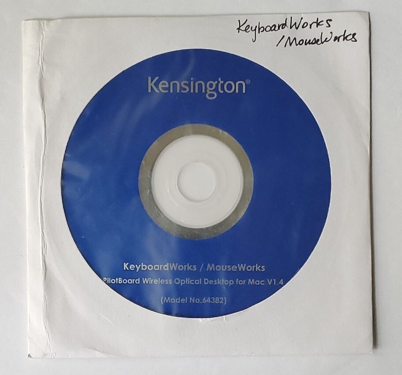 Kensington Keyboard / MouseWorks PilotBoard For Mac OS X For Windows Model 64382 gallery