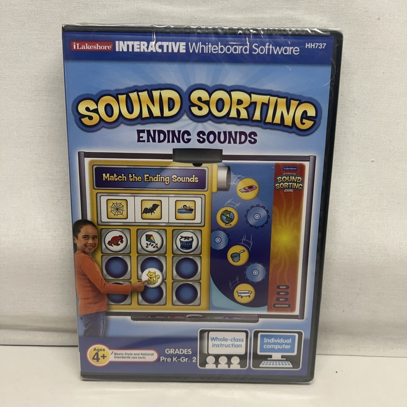 ILakeshore Interactive Whiteboard Software Sound Sorting PC/Mac Grades PreK-2