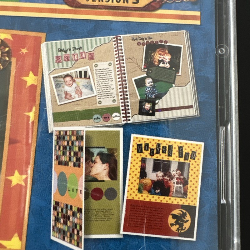 Scrap Book Factory Deluxe Software V5 - 2 Disc Windows XP Vista Pre-Owned gallery