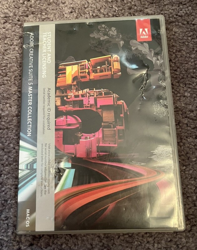 Adobe Creative Suite 5 Master Collection 4-Disc Windows