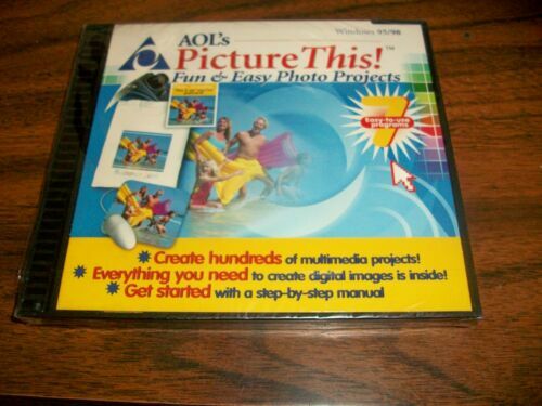 AOL’s PICTURE THIS! Fun & Easy Photo Projects, /Windows 95/98/ Create Your Own!