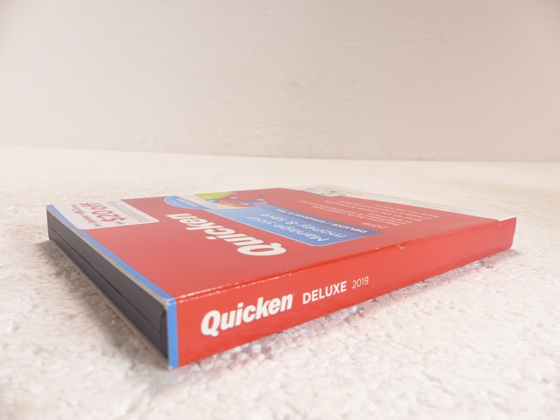 Quicken Deluxe 2019 (CD, 1-Disc) Windows Mac Software Manage Money & Save w/ Key gallery